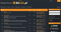 Desktop Screenshot of forum.bitcoin.pl