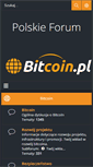 Mobile Screenshot of forum.bitcoin.pl