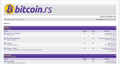 Desktop Screenshot of bitcoin.rs